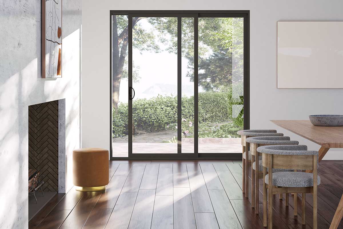 Marvin Essential Sliding Patio Door   Marvin Essential Slidingpatiodoor Diningroom 2 Essentialrendering 